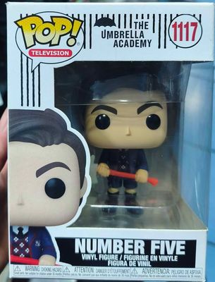 SJ6 Number Five Figura Funko Pop 1117 Umbrella Academy