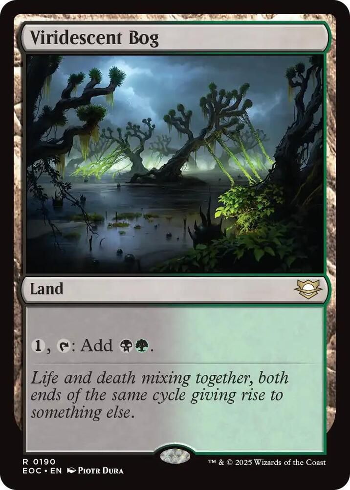SJF Viridescent Bog - Commander: Edge of Eternities (EOC)