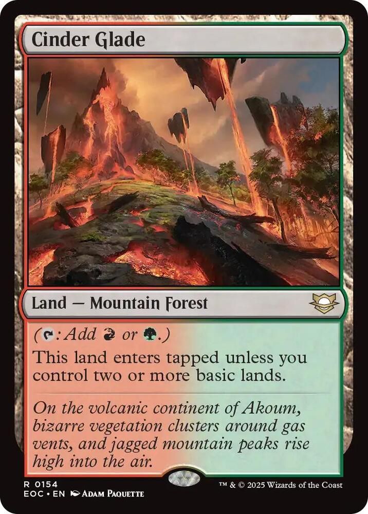 SJF Cinder Glade - Commander: Edge of Eternities (EOC)