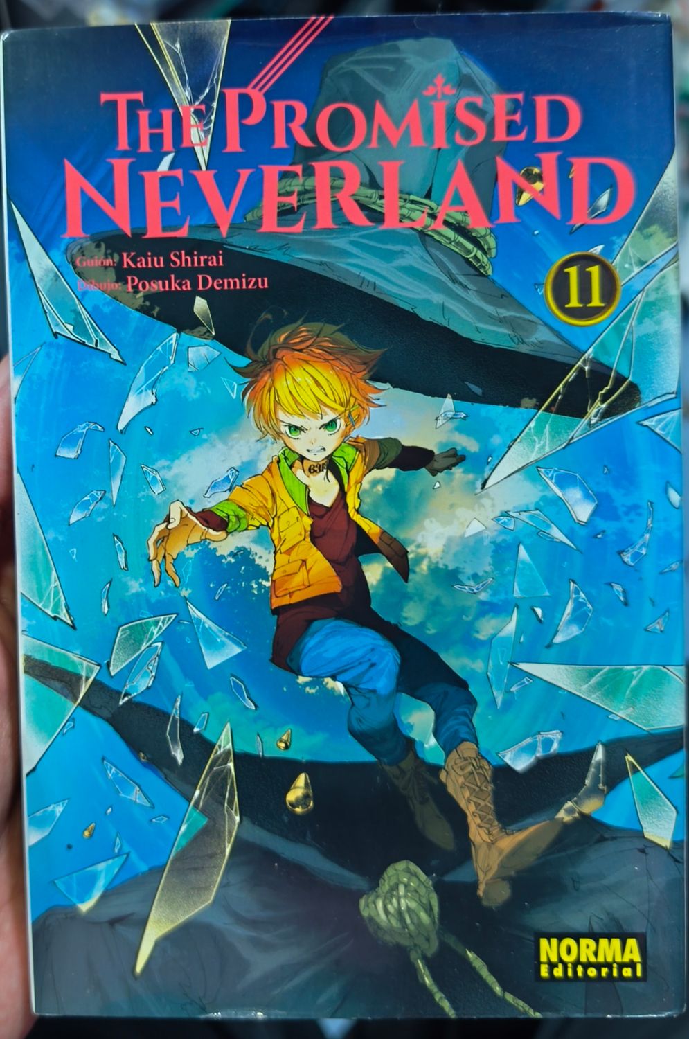 SJ6 The Promised Neverland Manga Volumen 11 Español Norma