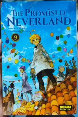 SJ6 The Promised Neverland Manga Volumen 9 Español Norma