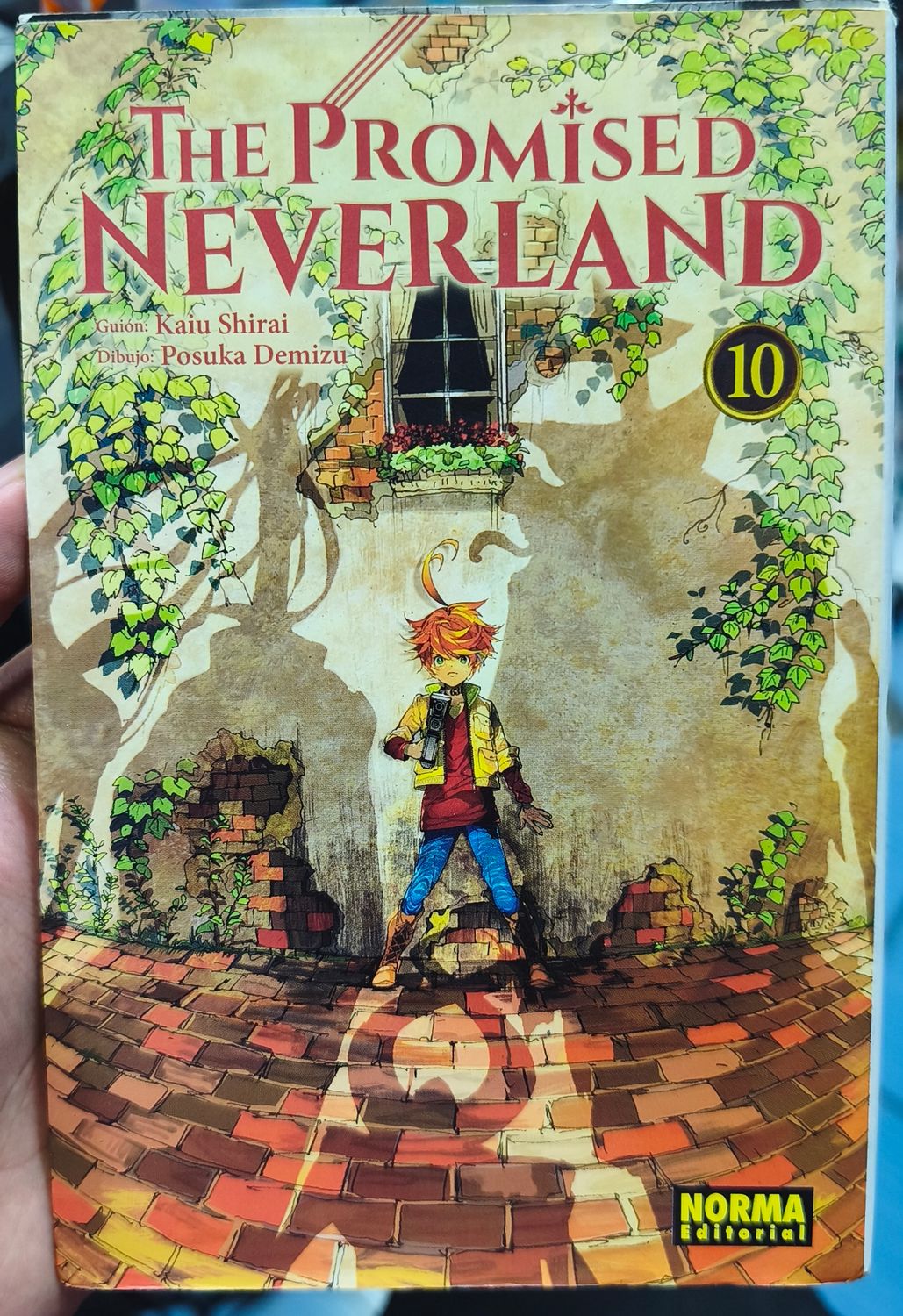 SJ6 The Promised Neverland Manga Volumen 10 Español Norma