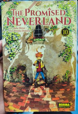 SJ6 The Promised Neverland Manga Volumen 10 Español Norma