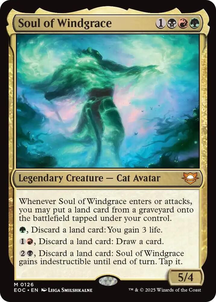 SJF Soul of Windgrace - Commander: Edge of Eternities (EOC)