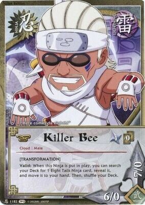 SJF Killer Bee [Transformation] - 1182 - Common Naruto: Tournament (Chibi) Pack 3