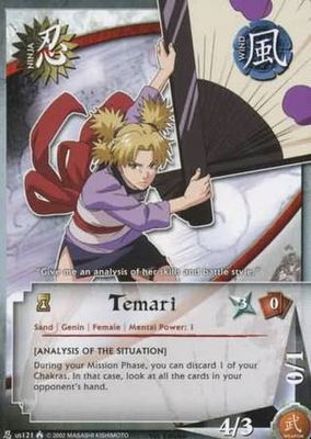 SJF Temari - us121 - Common Naruto: Lineage of the Legends
