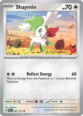 SJF Shaymin - SV: Prismatic Evolutions (PRE)