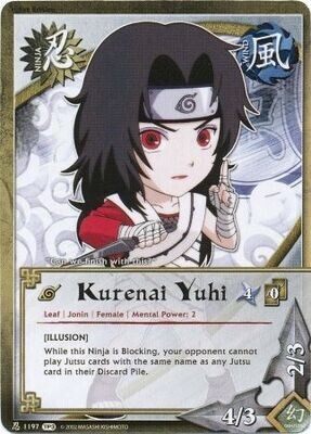 SJF Kurenai Yuhi [Illusion] - 1197 - Common Naruto: Tournament (Chibi) Pack 3