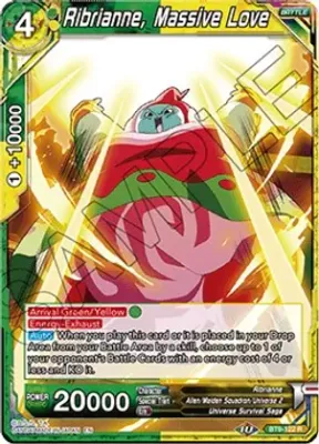 SJF Ribrianne, Massive Love - Universal Onslaught (DBS-B09) Universal Onslaught Foil