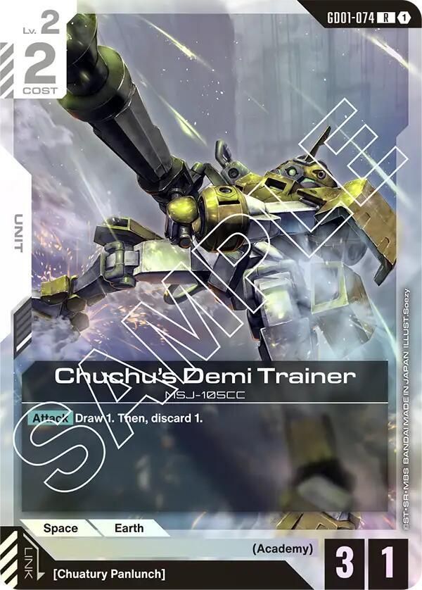 Chuchu's Demi Trainer - Newtype Rising (GD01) Newtype Rising