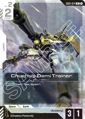 Chuchu's Demi Trainer - Newtype Rising (GD01) Newtype Rising