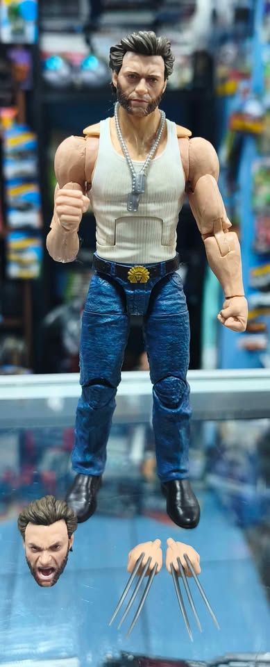 SJ6 Wolverine Figura Marvel Legends Logan Figura