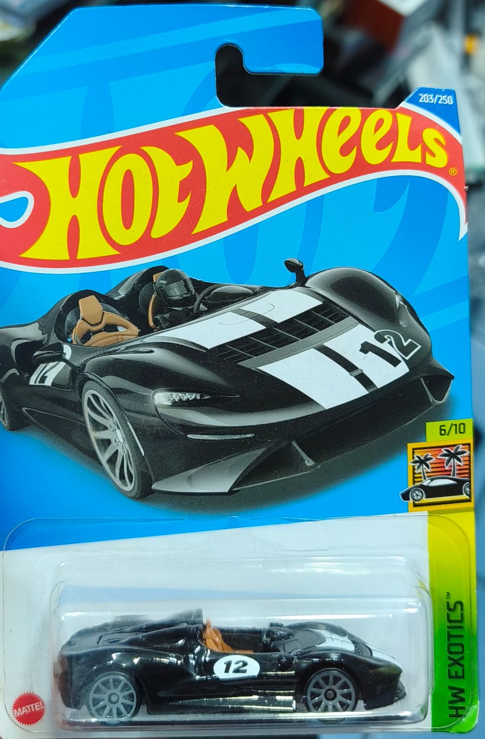 SJ6 McLaren Elva Hot Wheels