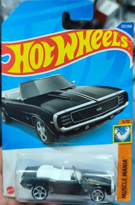 SJ6 69 Camaro Convertible Hot Wheels