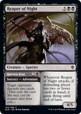 SJF Reaper of Night 102/269 Throne of Eldraine Singles