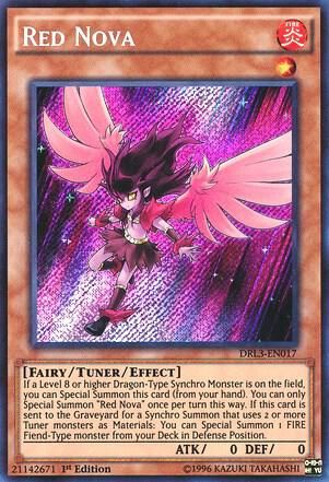 SJF Red Nova - Dragons of Legend: Unleashed (DRL3) Secret Rare