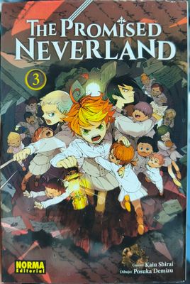 SJ6 The Promised Neverland Manga Volumen 3 Español Norma