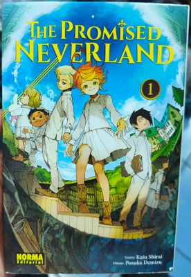 SJ6 The Promised Neverland Manga Volumen 1 Español Norma