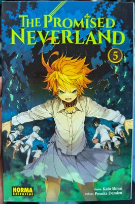 SJ6 The Promised Neverland Manga Volumen 5 Español Norma