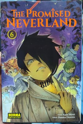 SJ6 The Promised Neverland Manga Volumen 6 Español Norma