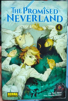 SJ6 The Promised Neverland Manga Volumen 4 Español Norma