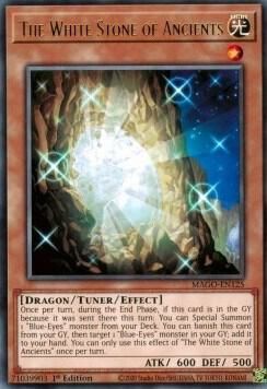 SJF The White Stone of Ancients - Maximum Gold (MAGO) Rare