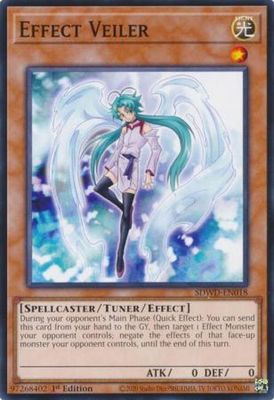SJF Effect Veiler - SDWD-EN018 - Common 1st Edition Blue-Eyes White Destiny [SDWD] 1st Edition Singles