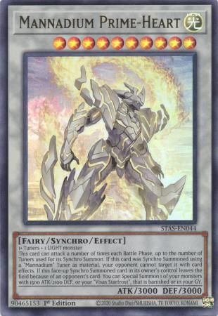 SJF Mannadium Prime-Heart - STAS-EN044 - Ultra Rare 2-Player Starter Set