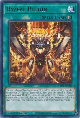 SJF Ryzeal Plugin - CRBR-EN008 - Rare 1st Edition Crossover Breakers 1st Edition Singles