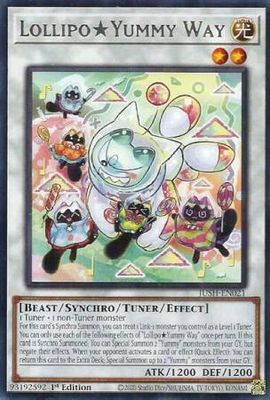 SJF LollipoYummy Way - JUSH-EN021 - Rare 1st Edition Justice Hunters 1st Edition Singles