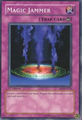SJF Magic Jammer - SD5-EN034 - Common 1st Edition Structure Deck: Warrior's Triumph 1st Edition Singles