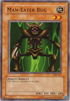 SJF Man-Eater Bug - SYE-017 - Common Unlimited Starter Deck: Yugi Evolution [SYE] Unlimited Singles