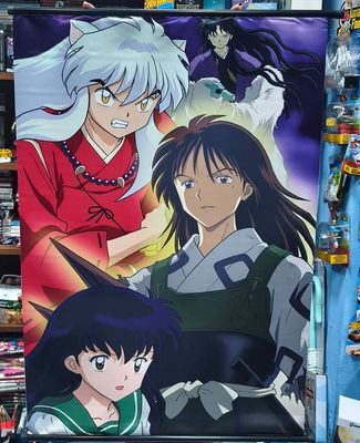 SJ2 Inuyasha Wall Scroll Póster de Tela