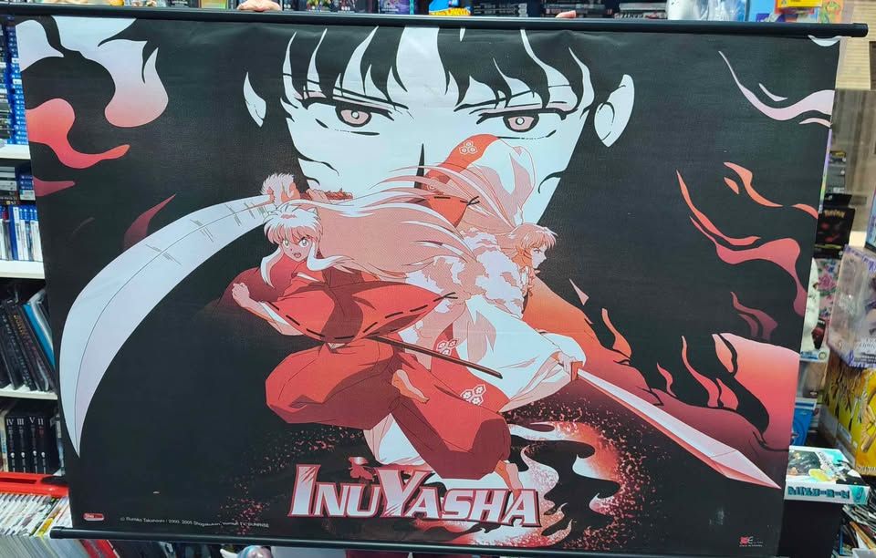 SJ2 Inuyasha Wall Scroll Póster de Tela