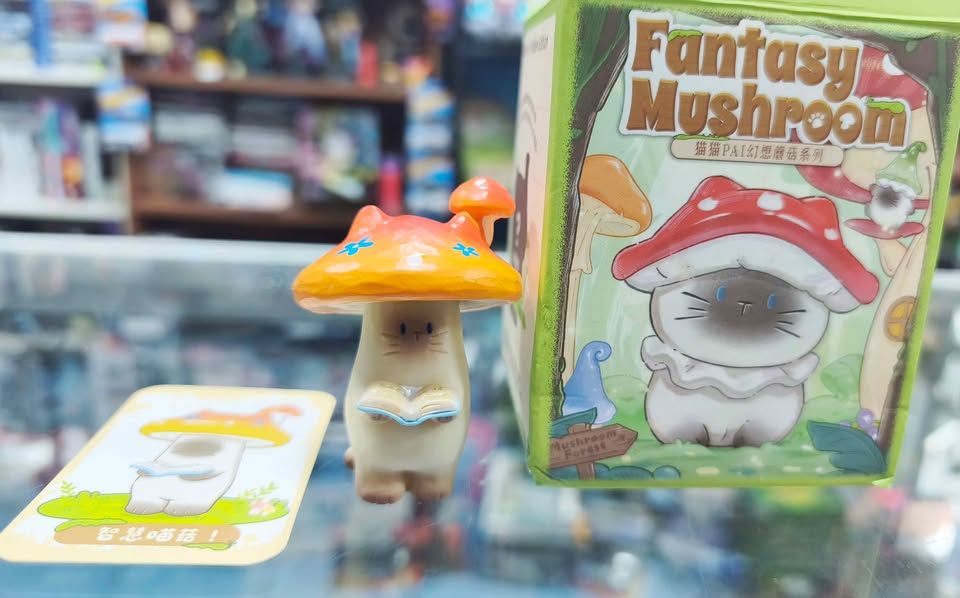 SJ1 Hongo Figura Fantasy Mushroom Blind Box