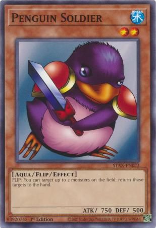 SJF Penguin Soldier - STAX-EN023 - Common 2-Player Starter Set