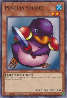 SJF Penguin Soldier - STAX-EN023 - Common 2-Player Starter Set