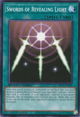SJF Swords of Revealing Light (SBC2-ENA14) - Speed Duel: Battle City Finals (SBC2)