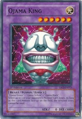 SJF Ojama King - DP2-EN015 - Common 1st Edition Duelist Pack: Chazz Princeton 1st Edition Singles