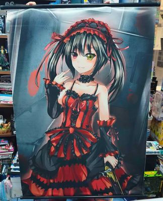 SJ2 Kurumi Wall Scroll Póster de Tela Date a Live