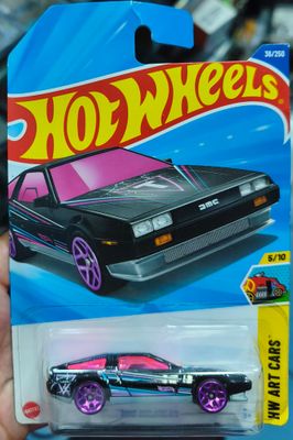SJ6 DMC Delorean Hot Wheels