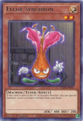 SJF Fleur Synchron - LED8-EN031 - Rare 1st Edition Legendary Duelists: Synchro Storm 1st Edition Singles