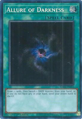 SJF Allure of Darkness (Secret Rare) - Quarter Century Bonanza (RA03) Secret Rare