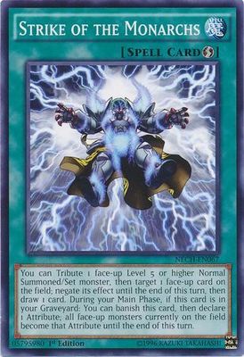 SJF Strike of the Monarchs - NECH-EN067 - Common 1st Edition The New Challengers (NECH) 1st Edition Singles