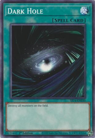 SJF Dark Hole - SR14-EN030 - Common 1st Edition Fire Kings 1st Edition Singles