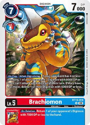 SJF Brachiomon - Exceed Apocalypse (BT15) Exceed Apocalypse