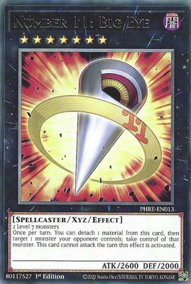 SJF Number 11: Big Eye - Phantom Revenge (PHRE) Rare