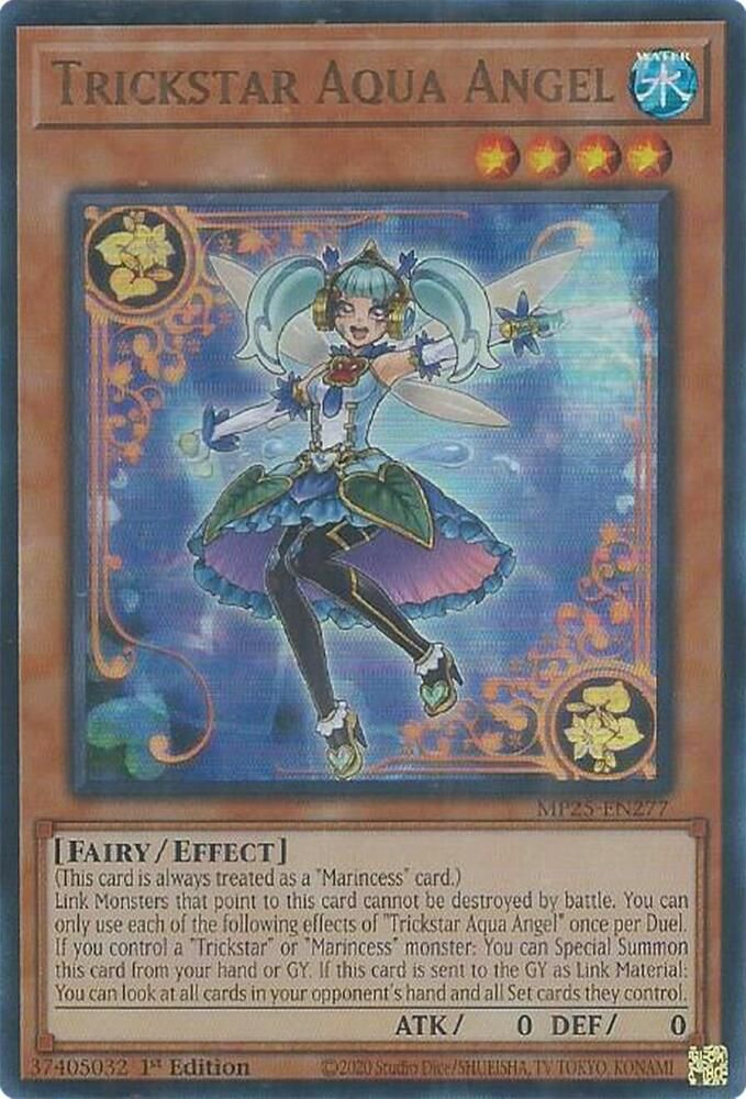 SJF Trickstar Aqua Angel - 2025 Mega-Pack (MP25) Ultra Rare