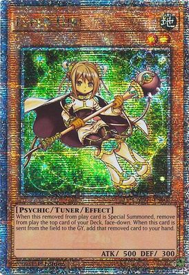 SJF Esper Girl (Quarter Century Secret Rare) - Quarter Century Stampede (RA04)