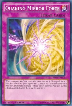 SJF Quaking Mirror Force - Structure Deck: Dinosmasher's Fury (SR04) Structure Deck: Dinosmasher's Fury